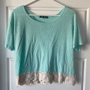 Turquoise crop